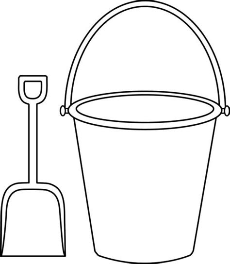 Sand Pail Coloring Page