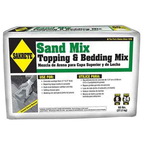 Shop Sakrete Pre Blended 80-lb Mortar Mix in the Concrete, Cement & Stucco Mixes department at Lowe's.com. Type S mortar mix is a preblended mixture of sand and masonry cement or sand, lime and Portland cement. For laying brick, block and stone in load bearing walls