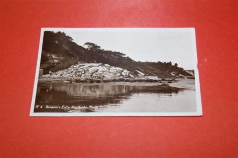 Sandbanks, Simpsons Folly , 1934 Vintage Wades Postcard na200