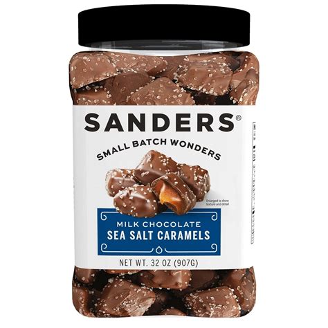 Sanders Original Small Batch Milk Chocolate Sea Salt Caramels …