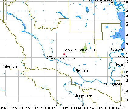Sanders county mt. 799292 square miles.  Visit the Sanders County Hyper-Re...