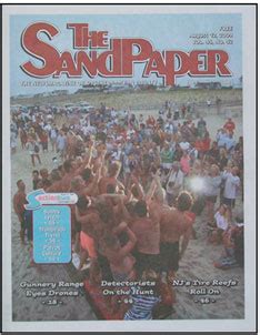 Sandpaper newspaper surf city nj. The Newsmagazine of Long Beach Island and Southern Ocean County 