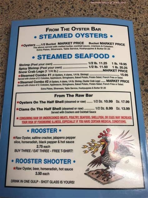 Located in La Grange, North Carolina, Sandpiper Seafood House & Oyster Bar is a must-visit destination for seafood lovers. With its casual ambiance, this restaurant offers a warm and welcoming atmosphere where you can enjoy fresh and delicious seafood dishes.