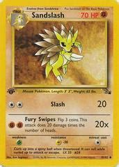 Sandslash [1st Edition] #41 Prices Pokemon Fossil Pokemon Cards