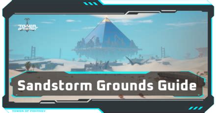 Sandstorm Grounds Exploration Guide and Map Tower of Fantasy