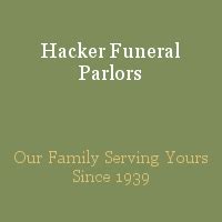 Sandusky funeral homes.  Hacker Funeral Parlors has proudly served Sand...