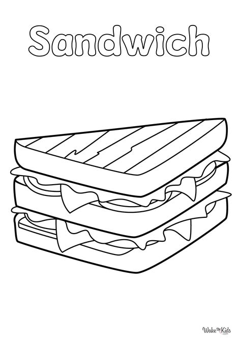 United States Flag Coloring Sheet