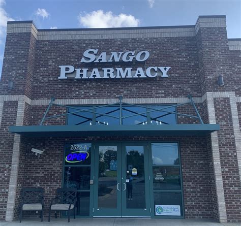 Sango pharmacy clarksville. At our Clarksville pharmacy, we make it easy to get your prescriptions refilled. Say goodbye to the hassle of having to communicate back and forth between doctors and pharmacists, and let us take care of it for you. We also are proud to offer free home delivery to the local area, so you won’t have to leave the comfort of your home to get the ... 