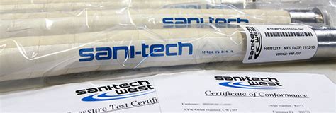 Sani-Tech West - High Purity Liquid Handling Products for