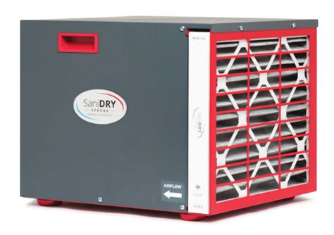 Sanidry sedona. The SaniDry Dehumidifier is a state of the art dehumidifier. It's the world's most efficient, high-performance dehumidifier, without a bulky heat exchange core. It will keep your basement below 55%, so mold won't stand a chance. as a high-efficiency ENERGY STAR certified dehumidifier, the Sedona removes more moisture (100 pints … 
