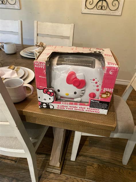 Sanrio Hello Kitty 2-Slice Wide Slot Toaster With Cool Touch …