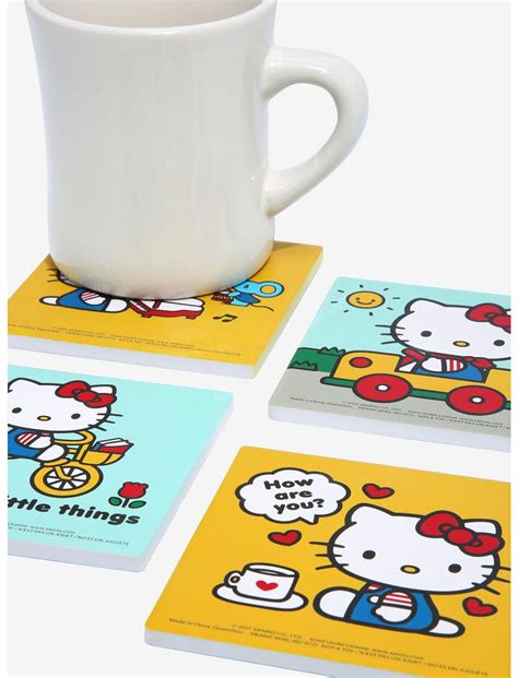 Sanrio Hello Kitty Little Things Coaster Set BoxLunch