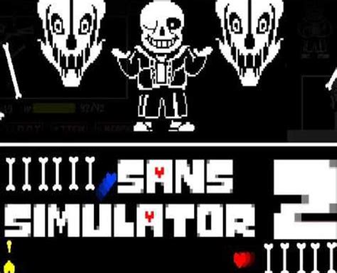 Sans simulator 2. Sans Simulator is back! It's been 2 years huh? welp, after literally 2 years of silence and FNaF i'm here to announce Sans Simulator 2! this time i will be more faithful to the original sans fight from UNDERTALE, this game is going to be a turn-based multiplayer sandbox game. 