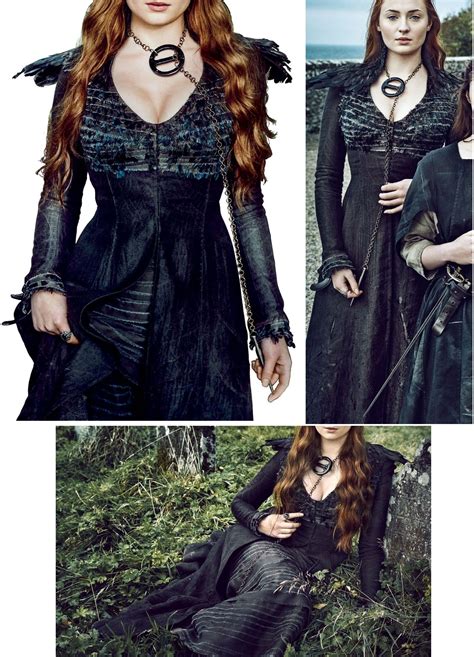 Sansa Stark's Black Outfit: Style and Power in 'Game of Thrones'