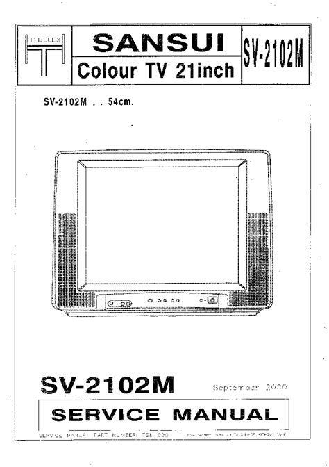 Sansui sv2918 tv user manual download. - Samsung rs261mdbp service manual repair guide.