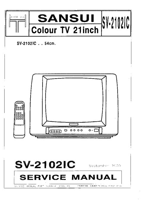 Sansui tv sv2918 manuale di servizio. - 1955 manuale del proprietario del trattore ford.