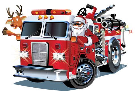 Santa Claus is coming to town, via firetruck - coastalpoint.com