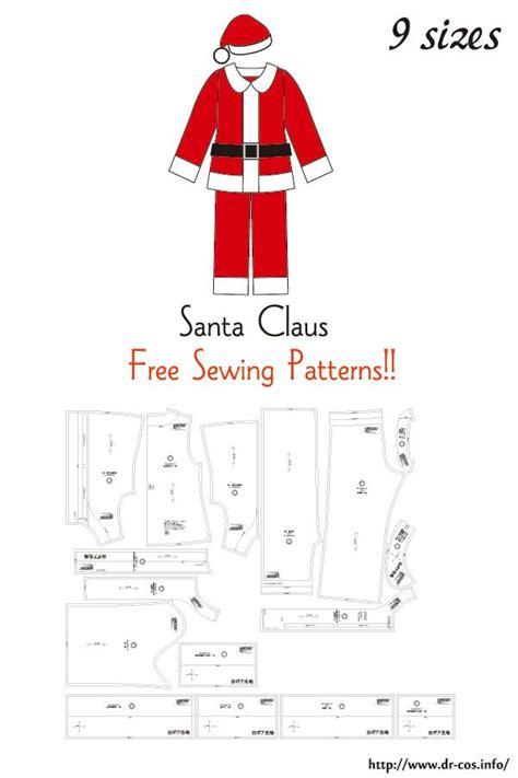 Santa Coat Pattern