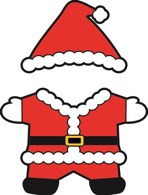 Santa Cut Out Printable