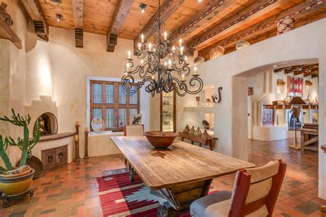 Santa Fe New Mexico Adobe Home - Southwestern Decorating Ideas