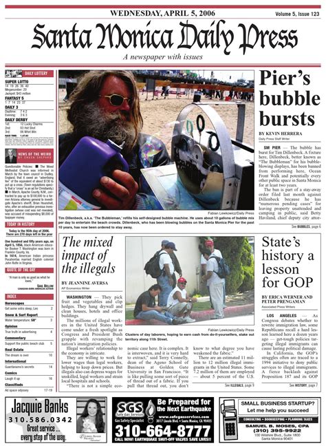 Santa Monica Daily Press, April 07, 2011