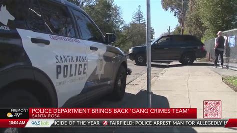 Santa Rosa police reestablish gang crimes unit