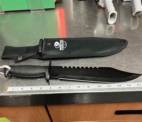 Santa Rosa student found with large hunting knife in backpack on campus