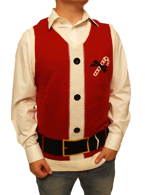 Santa Suit Santa Claus Ugly Christmas Sweater / Sweatshirt …