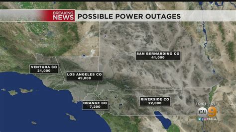 Santa ana power outage today. Show more ---. LOS ANGELES (KABC) -- Another round of Santa Ana winds pushed through Southern California on Thanksgiving, causing some communities to have their power shut off amid concerns of ... 