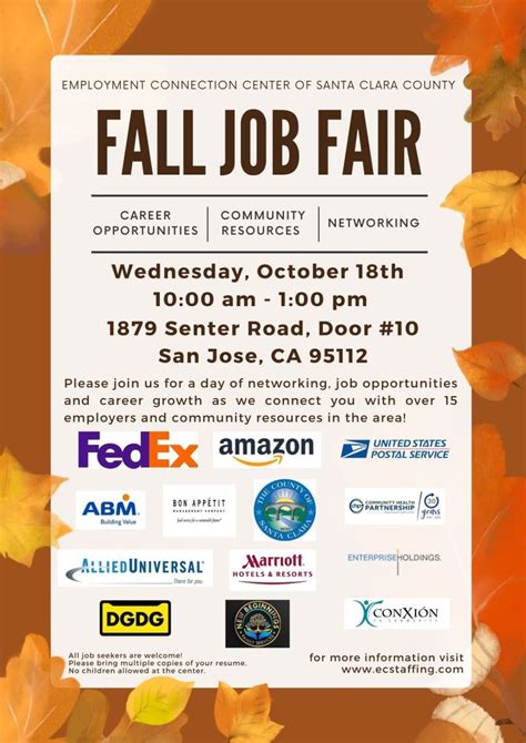Santa clara county job fair.  Eventbrite - Career Fair Connection presents Santa Clara ...