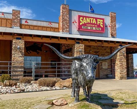 Santa fe cattle company. Get more information for Santa Fe Cattle Company in Broken Arrow, OK. See reviews, map, get the address, and find directions. Search MapQuest. Hotels. Food. Shopping. Coffee. Grocery. Gas. Santa Fe Cattle Company $$ Open until 11:00 PM. 98 reviews (918) 872-9000. Website. More. Directions 