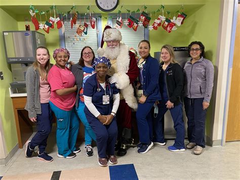 Santa pays an early visit to kids at Inova Loudoun Hospital