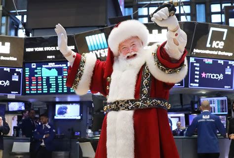 A Santa rally refers to a long-held trend where stocks generally per
