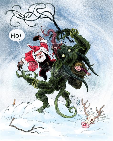 Santa vs krampus. Krampus is a companion of St. Nicholas, this is like asking whether a regional manager can beat a CEO. They perform different roles, Santa rewards good behavior and Krampus punishes bad... but ultimately Krampus serves Santa's will. Well, Santa can walk up to Darkseid and personally hand him coal, and escape without a problem after Darkseid ... 