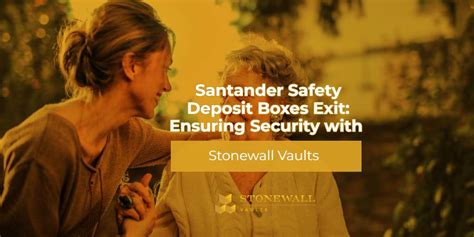 Santander Safety Deposit Box 