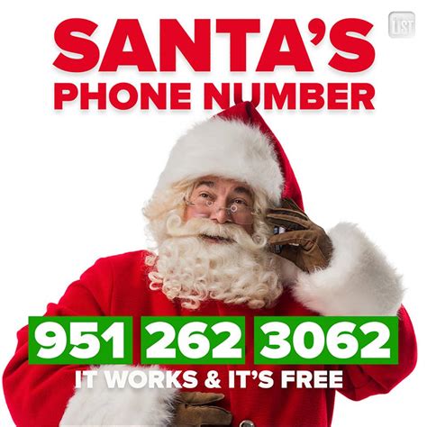Santas phone number. You can tell me here . Or, scroll down to see what others have written! Santa Claus. A right jolly old elf, in spite of myself. I love Christmas, children, the North Pole, Mrs. Claus, elves, reindeer, snowmen & the list goes on! My title is CEO: Christmas Elf Online. Merry Christmas! www.emailSanta.com. 