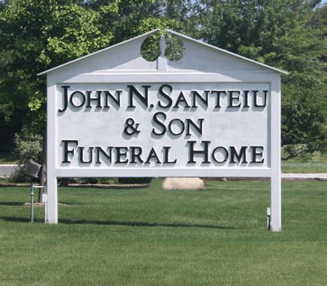 John N. Santeiu & Son Funeral Home 1139 N. Inkster Road Garden City, Michigan 48135 Get Directions on Google Maps. Funeral Service. Tuesday, April 25, 2023 11:30 AM. John N. Santeiu & Son Funeral Home 1139 N. Inkster Road Garden City, Michigan 48135 Get Directions on Google Maps. Print Obituary. Sign Guestbook. Name: Location:. 