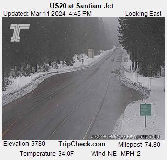 Oregon Department of Transportation: TripCheck statewide traffic camera network. Ski and mountain webcams: Timberline Lodge Ski Area. Mt. Hood Meadows Ski Area. Mt. Bachelor Ski Area. Santiam Pass .... 