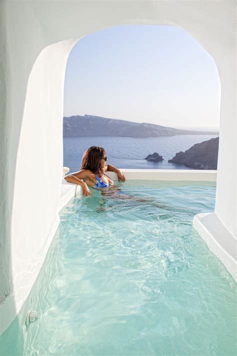 Santorini Greece Private Cave Pool