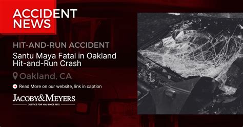 Santu Maya Killed in Hit-and-Run Pedestrian Crash on Foothill Boulevard [Oakland, CA]