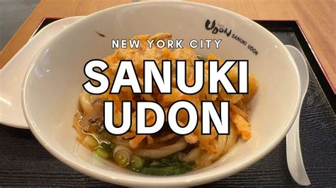 Sanuki udon nyc. May 18, 2022 · Udon are thick Japanese noodles made from flour, water, and salt. They are made all over Japan, but Kagawa Prefecture is the only place to identify so strongly with this food, that they call themselves the Udon Prefecture. Udon from Kagawa are called Sanuki udon, after the old name for the region. Sanuki udon are distinctive because of their ... 