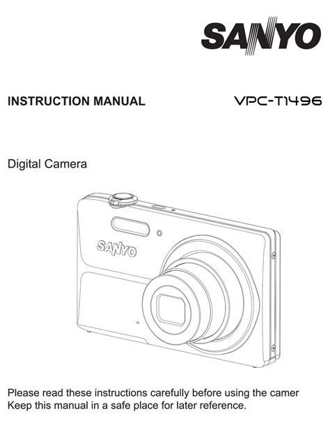 Sanyo digital camera vpc t1496 manual. - Manuale standard di ingegneria impiantistica di robert c rosaler.