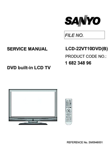 Sanyo lcd 22vt10dvd lcd tv service manual. - An introduction to semiconductor devices by donald neamen solution manual.