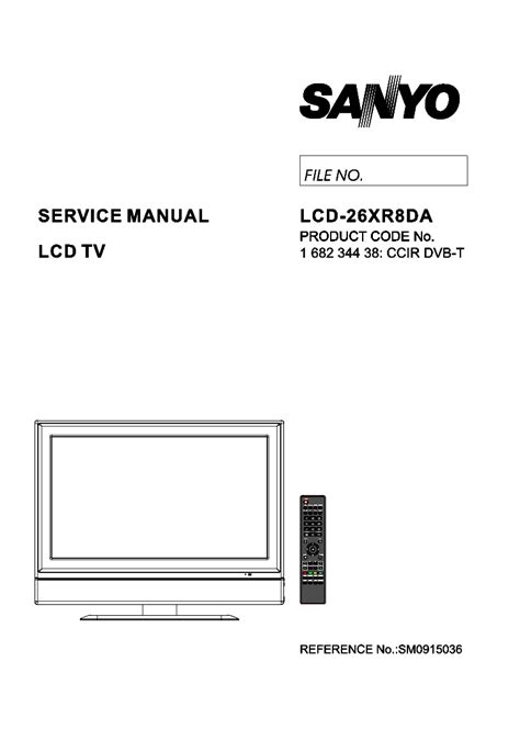 Sanyo lcd 26xr8da lcd tv service manual. - 1982 yamaha it 175 service manual.