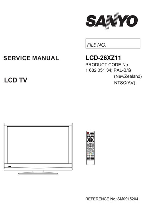 Sanyo lcd 26xz11 lcd tv service manual download. - Haus- und strassennamen der münchner altstadt.
