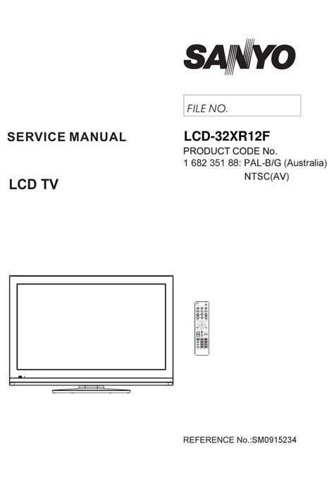 Sanyo lcd 32xr12f lcd tv service manual. - Effective supervision a guidebook for supervisors team leaders and work coaches.