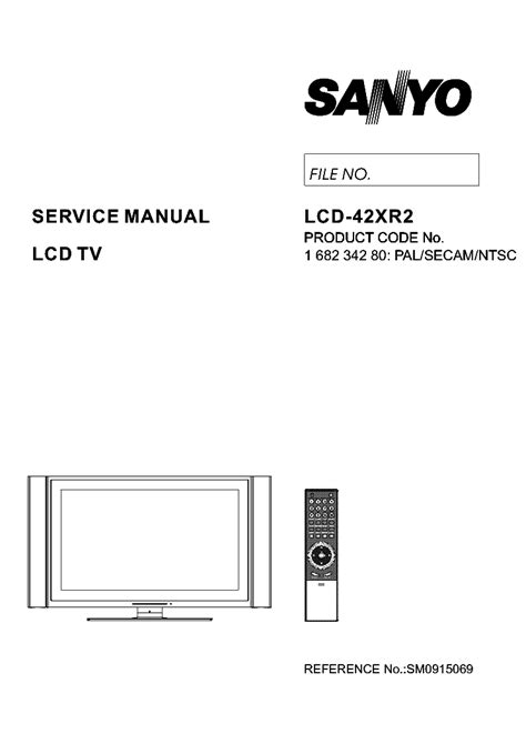 Sanyo lcd 42xr2 lcd tv service manual. - Grenzsituationen: wahrnehmung, bedeutung und gestaltung in der neueren literatur.
