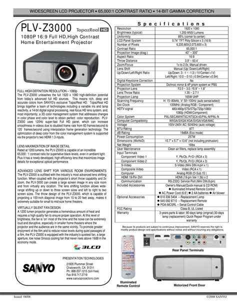Sanyo plv z3000 multimedia projector service manual download. - Harley davidson dyna street bob fxdb manual torrent.