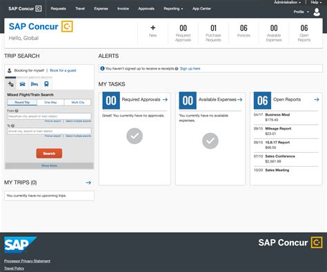 Sap concur home page. Things To Know About Sap concur home page. 