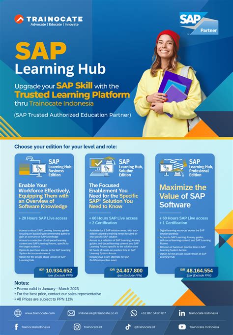 Sap learning hub. Follow the 3 simple steps of the sign up process to get started with SAP Learning Hub, edition for Enterprise Support. Check Your Eligibility! Access to the edition is included in … 